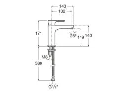 Roca L20 - Wastafelkraan, Chroom A5A3G09C00 -Hansgrohe Shop 046eaaaa83734b723bbfd589