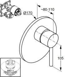 Kludi Bozz - Inbouwkraan, Chroom 386550576 -Hansgrohe Shop 0cb6815eb533b321dc25a3d3