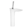 Hansgrohe PuraVida - Wastafelkraan 200 Met Afvoergarnituur Push-Open, Wit/chroom 15081400 -Hansgrohe Shop 150e7016f00a49109dbff4d4