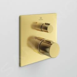 Ideal Standard CeraTherm - Inbouw Thermostatische Douchekraan, Brushed Gold A6956A2 -Hansgrohe Shop 24fb7a97bb59a8966bb5d045