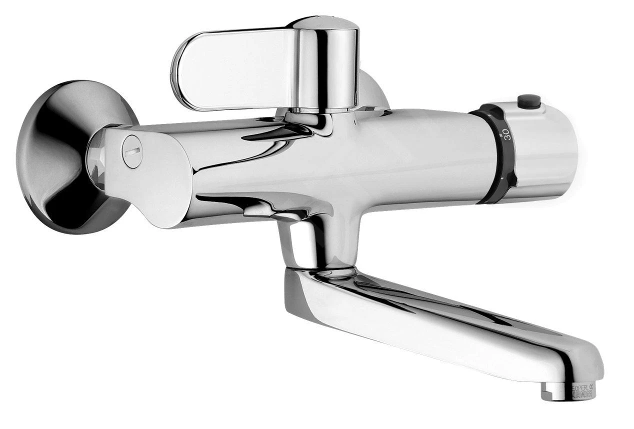 Hansa Tempra - Thermostatische Wastafelkraan, Met Draaibare Uitloop, Chroom 08382212 3 Hansa Tempra - Thermostatische Wastafelkraan, Met Draaibare Uitloop, Chroom 08382212