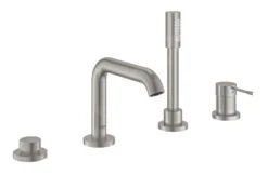 Grohe Essence - Badrandcombinatie, 4-gats, Supersteel 19578DC1