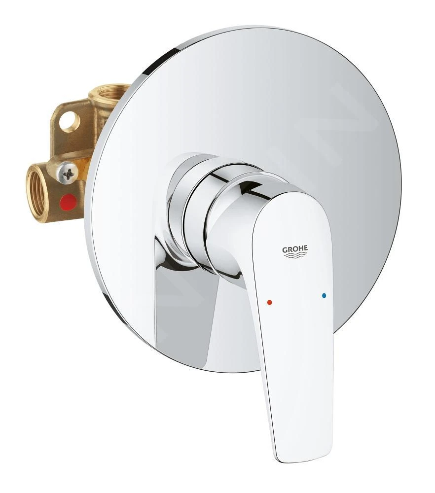Grohe Start Flow - Inbouw Douchekraan Met Inbouwdeel, Chroom 29116000 3 Grohe Start Flow - Inbouw Douchekraan Met Inbouwdeel, Chroom 29116000