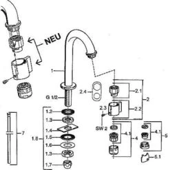 Hansa Nova - Koudwaterkraan, Chroom 00918101 -Hansgrohe Shop 38f3f928712679d9b7cbc5a8