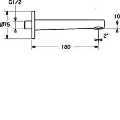 Hansa Ronda - Baduitloop, Chroom 05822172 -Hansgrohe Shop 392b9da5938033822ebb58ae