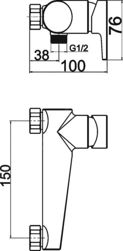 Novaservis Nobless Vision X - Douchekraan, Chroom 42061/1,0 -Hansgrohe Shop 41f167397374148c975d22df