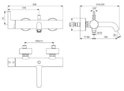 Ideal Standard Joy - Badkraan, Magnetic Grey BC786A5 -Hansgrohe Shop 42d28c860915b4b03ed650e8