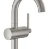 Grohe Atrio - Wastafelkraan Met Waste En Draaibare Uitloop, M-size, Supersteel 32043DC3 -Hansgrohe Shop 444a4443651d2e9f61886169