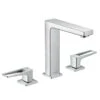 Hansgrohe Metropol - Wastafelmengkraan Met Push-Open Afvoer, 3-gats Installatie, Chroom 74515000 -Hansgrohe Shop 561ad91d0c65e7d0ab393b81