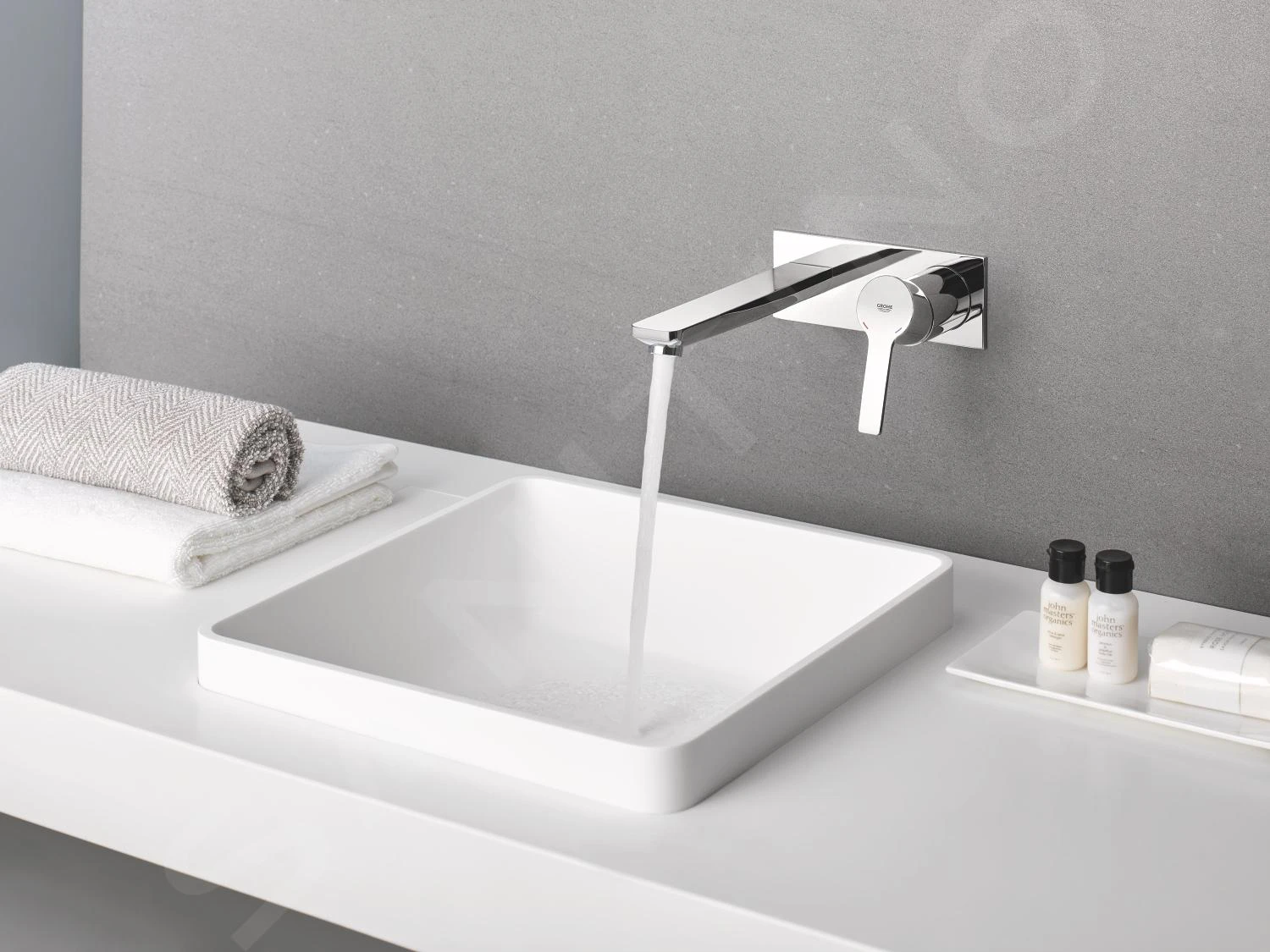 Grohe Lineare - 2-gats Wastafelkraan L, Chroom 23444001 7 Grohe Lineare - 2-gats Wastafelkraan L, Chroom 23444001 - Afbeelding 5