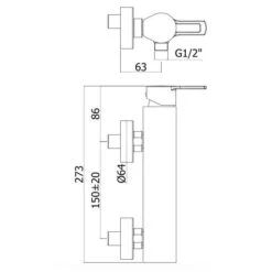 Paffoni West - Douchekraan, Chroom WS168CR -Hansgrohe Shop 66981b3cf15d9ddea549e2d9