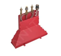 Hansgrohe Inbouwdelen - Basisgarnituur Voor 4-gats Badrandkraan 13444180