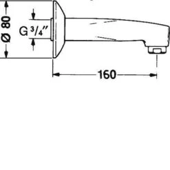 Hansa Toebehoren - Baduitloop, Chroom 059821000050 5 Hansa Toebehoren - Baduitloop, Chroom 059821000050 -Hansgrohe Shop 6e0c7a622ad467bfc03a31c3