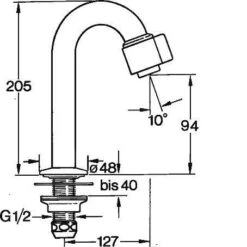 Hansa Nova - Koudwaterkraan, Chroom 00918101 -Hansgrohe Shop 7f8e7f743ab13d700364159b