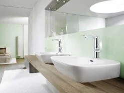 Hansa Ligna - Wastafelkraan Met Afvoergarnituur, Chroom 55302203 -Hansgrohe Shop 863526c876b88202f283dae5