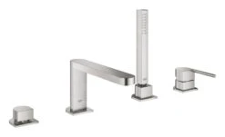 Grohe Plus - Badrandcombinatie, 4-gatsĀ installatie, Supersteel 29307DC3