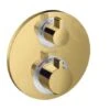 Hansgrohe Ecostat S - Afdekset Voor Thermostaat Voor 2 Functies, Gepolijst Goud Look 15758990 -Hansgrohe Shop 8d62107939424decd2242876