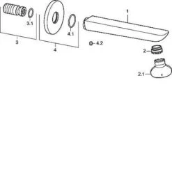 Hansa Ligna - Baduitloop, Chroom 06822102 -Hansgrohe Shop 8ee4ba72f7c76ef4f6863c64