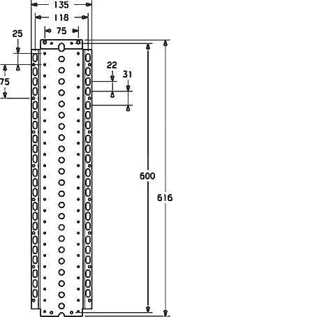 Hansa Matrix - Montageplaat 44050000 4 Hansa Matrix - Montageplaat 44050000 - Afbeelding 2