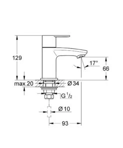 Grohe Eurostyle Cosmopolitan - Fonteinkraan, Chroom 23039002 -Hansgrohe Shop 947fdcc35450d064f192f6b7