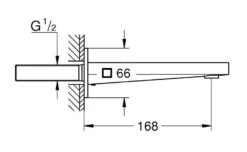 Grohe Plus - Baduitloop, Chroom 13404003 -Hansgrohe Shop 972a8e5e5d6ef69f052b4974
