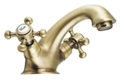 Sapho Reitano Rubinetteria Antea - Wastafelkraan Met Waste, Brons 3176