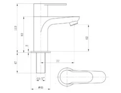 Sapho Small - Fonteinkraan, Chroom SM23 -Hansgrohe Shop ac067a59ac06f9e706115b9c