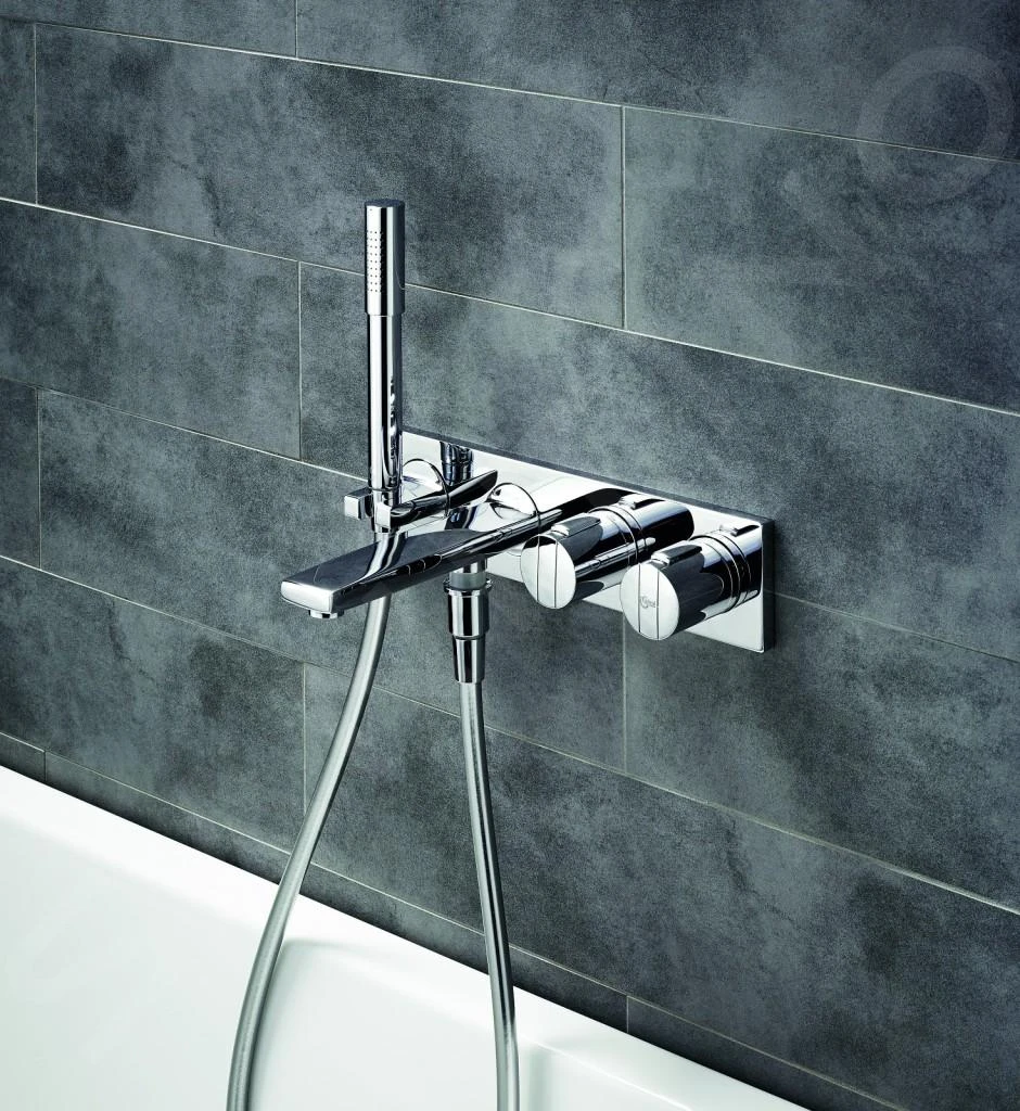 Ideal Standard Archimodule - Afdekrozet 4-gats 83 X 332 Mm, Chroom A1507AA 7 Ideal Standard Archimodule - Afdekrozet 4-gats 83 X 332 Mm, Chroom A1507AA - Afbeelding 5