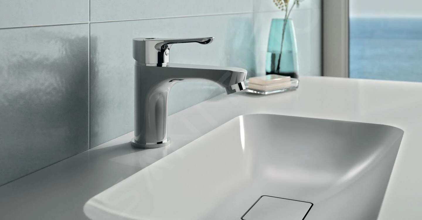 Ideal Standard Alpha - Wastafelkraan Met Click-Clack Waste, Chroom BC814AA 5 Ideal Standard Alpha - Wastafelkraan Met Click-Clack Waste, Chroom BC814AA - Afbeelding 3