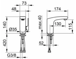 Keuco Elegance - Wastafelkraan, Chroom 51602010100 -Hansgrohe Shop b65141f86fead3567d9a636b