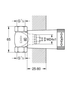 Grohe Toebehoren - Inbouw Basisgarnituur Voor Stopkraan 29800000 -Hansgrohe Shop b65febb1319f96c8b17c0ed6