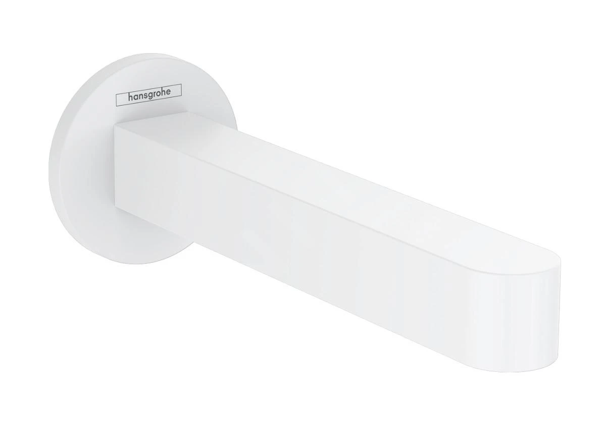 Hansgrohe Finoris - Baduitloop, Mat Wit 76410700 3 Hansgrohe Finoris - Baduitloop, Mat Wit 76410700
