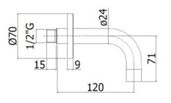 Paffoni Light - Baduitloop, Rvs ZBOC140ST -Hansgrohe Shop bbd3b589ef823ddc0e7cae72 2