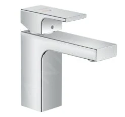 Hansgrohe Vernis Shape - Wastafelkraan Incl. Afvoergarnituur, CoolStart, EcoSmart, Chroom 71594000
