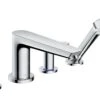 Hansgrohe Talis E - 4-gats Badrandcombinatie, Chroom 71748000