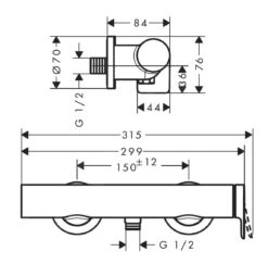 Hansgrohe Vivenis - Douchekraan, Mat Zwart 75620670 -Hansgrohe Shop c48a9f49dbefcfa420bd9aec