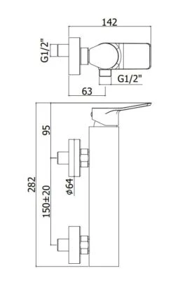 Paffoni Tilt - Douchekraan, Chroom TI168CR -Hansgrohe Shop c9c940b7241b47392eecde42