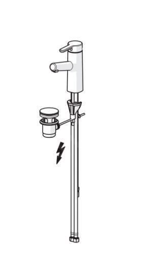 Hansa Designo - Wastafelkraan Voor Drukloze Boilers, Met Waste, Chroom 51911183 5 Hansa Designo - Wastafelkraan Voor Drukloze Boilers, Met Waste, Chroom 51911183 - Afbeelding 3