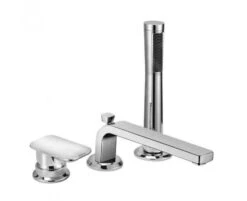 Kludi E2 - 3-gats Badrandcombinatie, Chroom 494470575