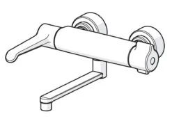 Hansa Clinica - Thermostatische Wastafelkraan Met Draaibare Uitloop, Thermo Cool, Chroom 08805202 -Hansgrohe Shop e99250c826671d5a37340b32