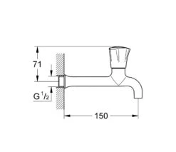Grohe Costa L - Fonteinkraan, Chroom 30064001 -Hansgrohe Shop f01821ef1f7d0e2020868394
