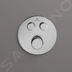 Ideal Standard CeraTherm Navigo - Inbouwthermostaat, Opbouwdeel, 2 Gebruikers, Chroom A7296AA -Hansgrohe Shop f250883502a075e6579e6476