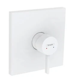 Hansgrohe Finoris - Inbouw Douchekraan, 1 Functie, Mat Wit 76615700
