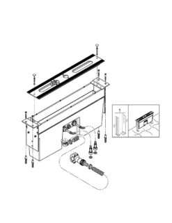 Grohe Inbouwdelen - Basisgarnituur Voor Badrandcombinatie 29037001 -Hansgrohe Shop fcab3545e90099398f905c83
