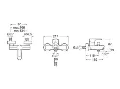 Roca L20 - Badkraan, Chroom A5A0209C00 -Hansgrohe Shop fdb2f9f005f9b1237ad64950